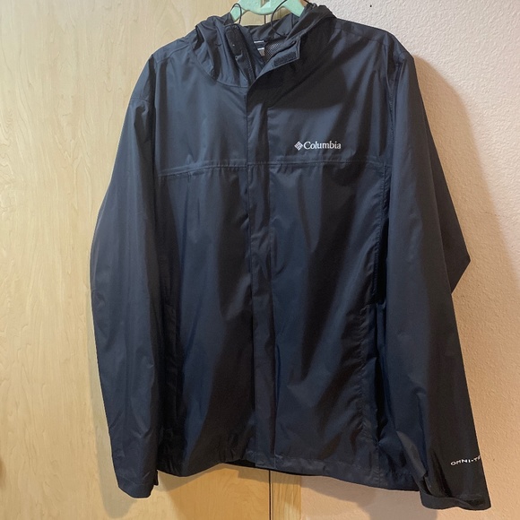 Columbia Jackets & Blazers - Adult Large Columbia Windbreaker Weatherproof Rain Slicker Hoodie Jacket- Zipper